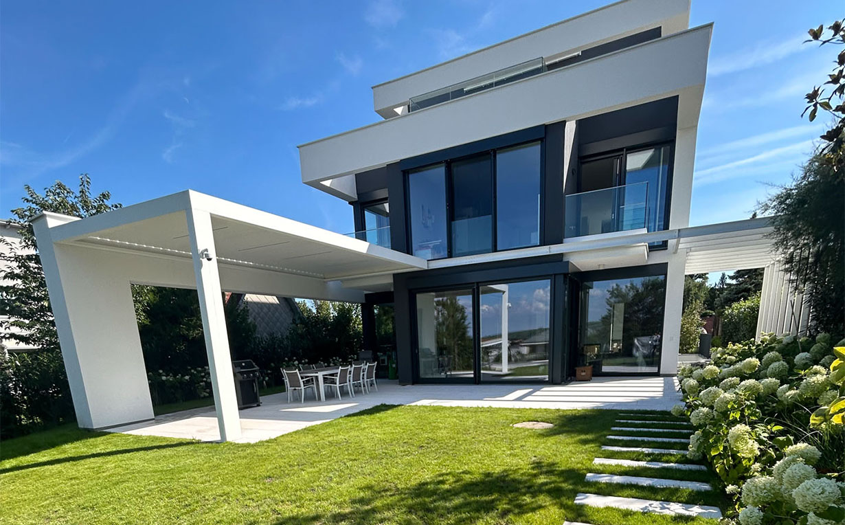 Natursteinplatten Verlegung